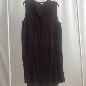 Splendid deep purple, tunic dress
